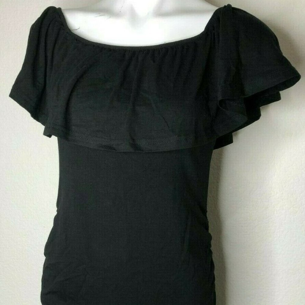 Jezero Women's Maternity Dress Off Shoulder Dress